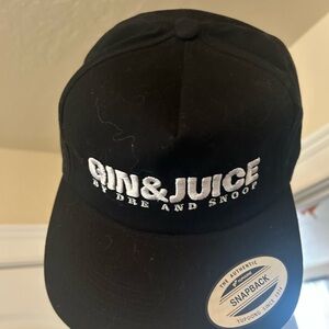 Black Snapback Cap